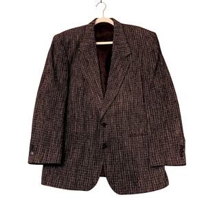 Dario di Napoli Men's Tweed 100% Silk Blazer/Sports Coat made in Italy Size 42R